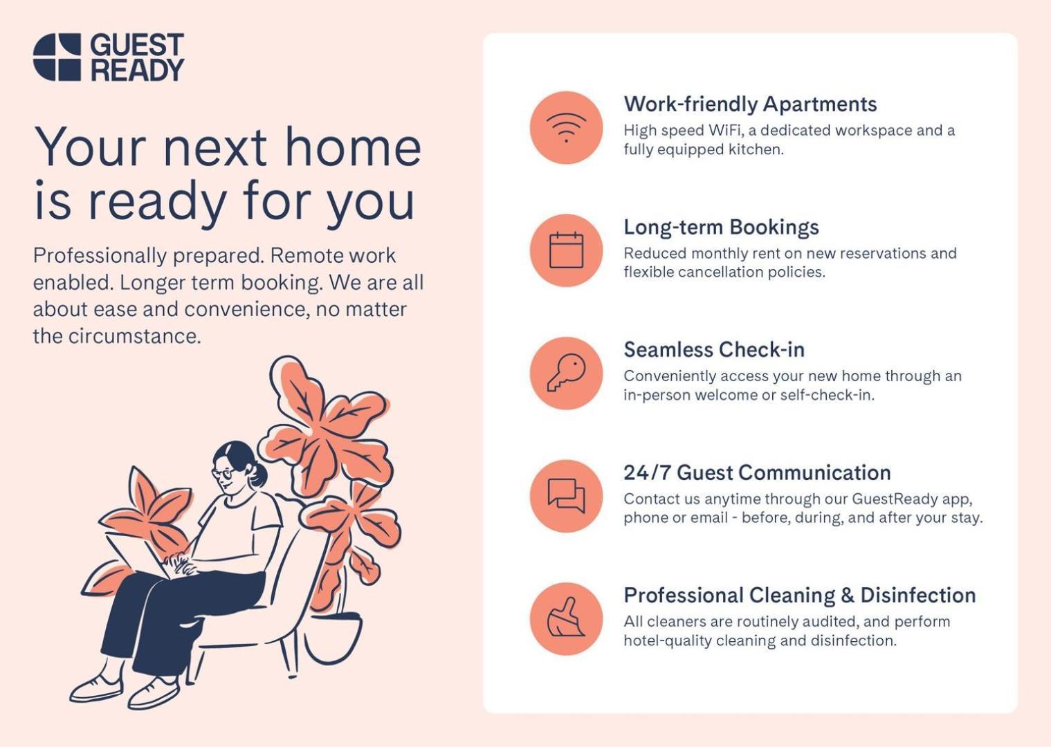 Apartment Guestready - Just The Two Of Us *